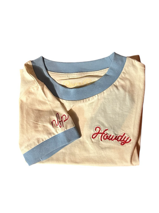 Youth nfp Howdy Tee
